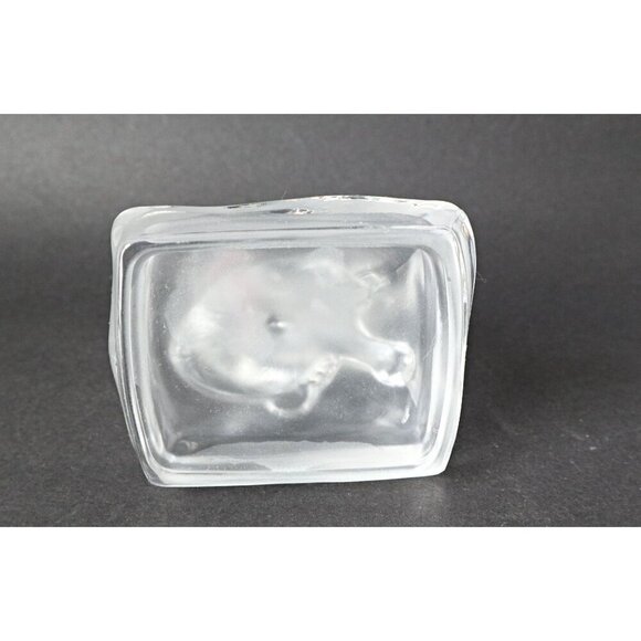 Cristal d' Arques Crystal Cat Figurine Made in France Paperweight - Picture 5 of 6
